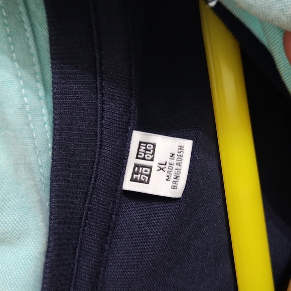 Men's Old Navy Button Down Shirt L Teal - Picture 3 of 4